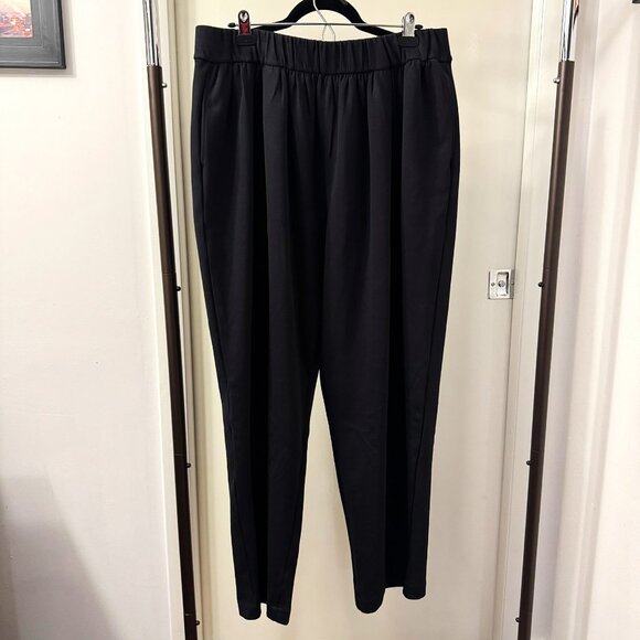 UNIQLO U LEMAIRE Sweat Gathered Sweatpants Black 443246 - size XL - Picture 1 of 8